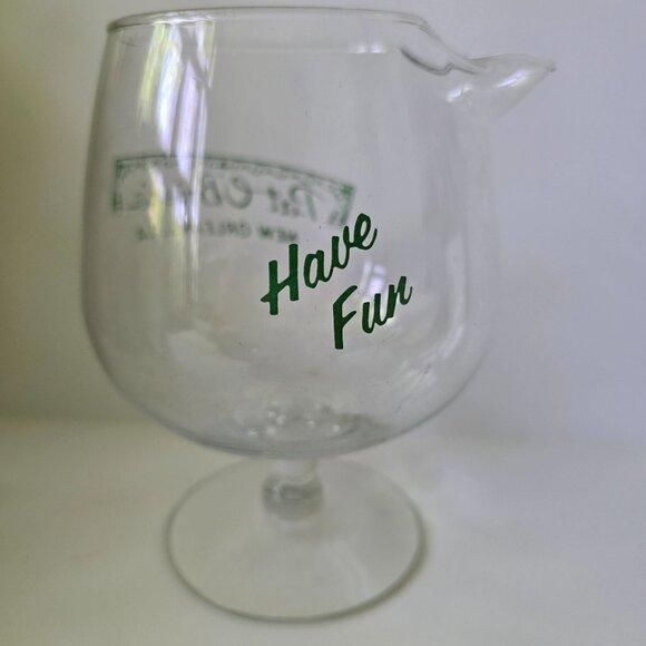 Pat O'Brien's New Orleans Louisiana Hurricane Glass Pitcher Have Fun! - Picture 10 of 15